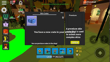 My first premium crate opening [Tower Defense Simulator]