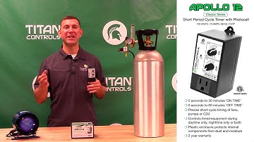 Apollo 12 - Short Cycle Timer With Photocell by Titan Controls