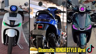 Kumpulan Modifikasi Honda Stylo Eleganlook
