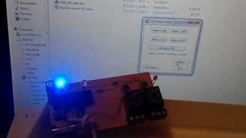 usb relay with atmega8