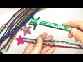 DIY- Easy Christmas crafts from chenille wire 🎄Christmas decoration ideas 🎄Christmas Tree Ornaments