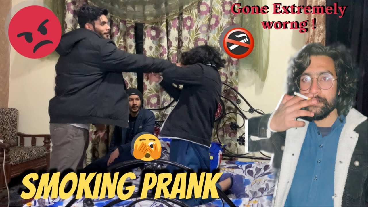 Smoking Prank On BHAI 🫣 | Gone EXTREMELY WRONG 😭 !