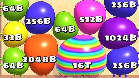 Blob Merge 3d | Mobile Game |GamePlay | ios android games | satisfying relaxing game (Part 19)