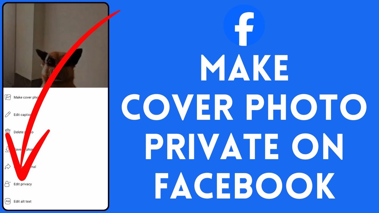 How to Make Cover Photos Private on Facebook 2024 Change Cover Photo