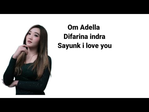 Difarina indra sayunk i love you Lirik