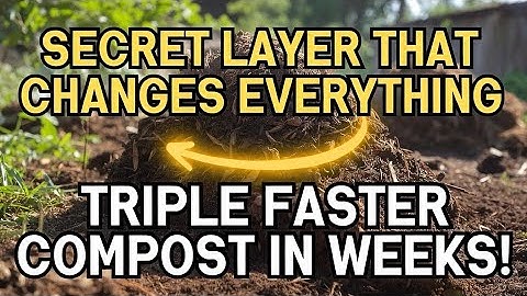The Hidden Compost Layer That TRIPLES Decomposition and Supercharges Soil Fertility