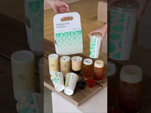 台南最美新開幕手搖店！現場還可以體驗先泡茶