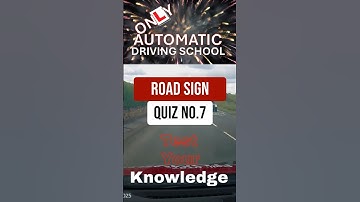 Road Sign Quiz Number 7 #theorytest    #drivingtest    #driving   #uk   #drivingexam