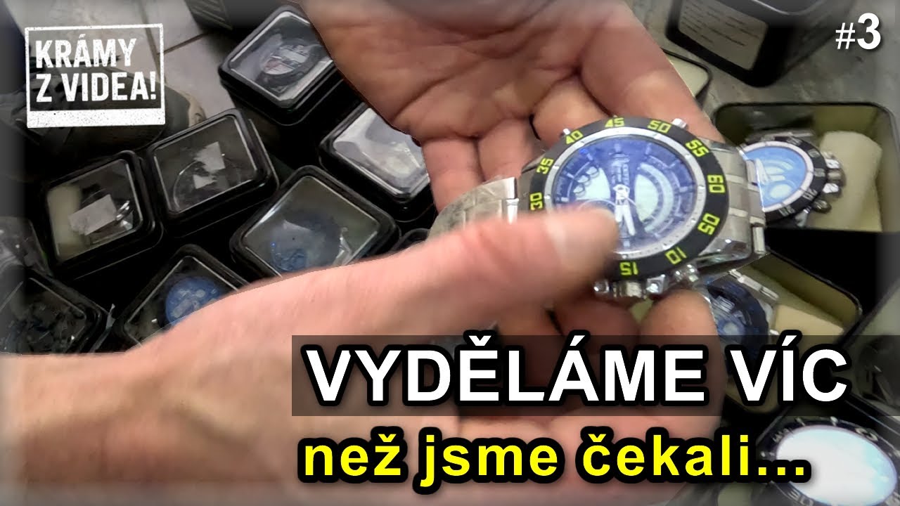 Krámy z videa – 3. díl Hodinky – Kolik jich je a v jakým jsou stavu? ⌚😳
