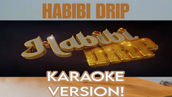 Habibi Drip (Karaoke Version) | Nivin Pauly, Ribin Richards, Dabzee | Al Ahyan Al Ameen