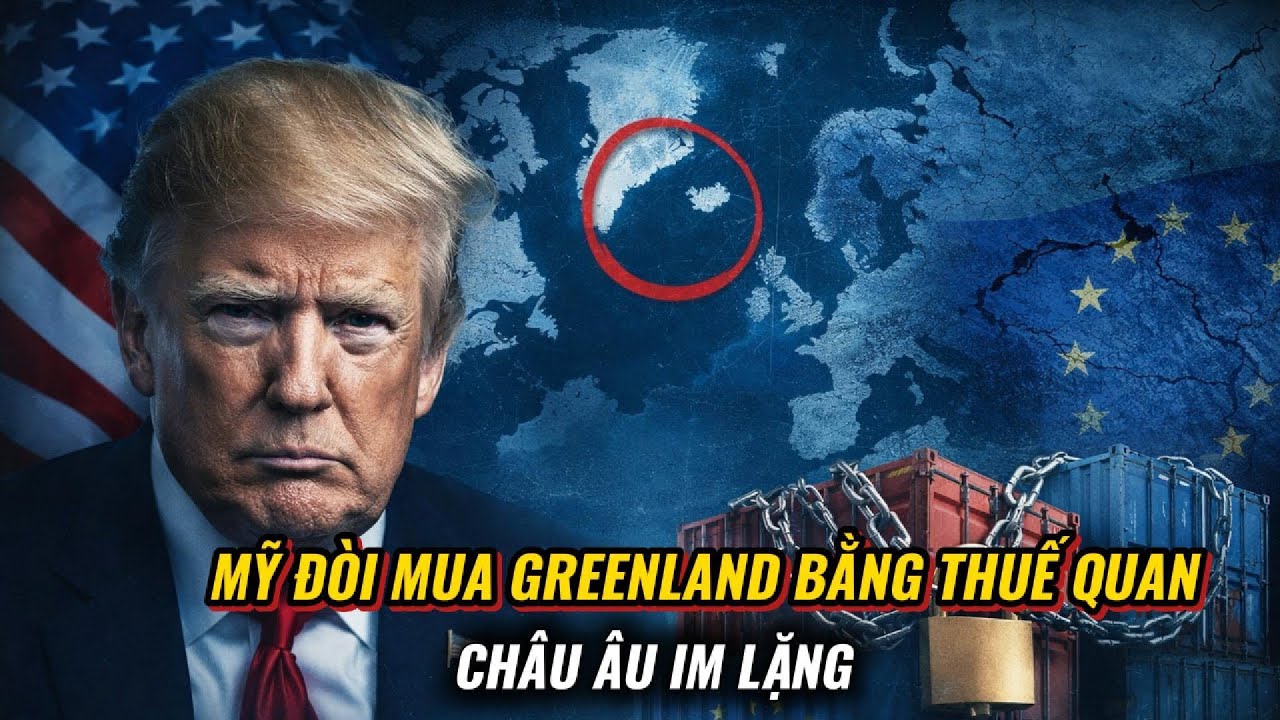 Trump, Greenland Và Đòn Thuế Quan Khiến Châu Âu Im Lặng I THUẬT LẬP THẾ