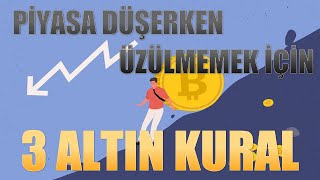 Pi̇yasa Düşerken Üzülmemek İçi̇n 3 Altin Kural