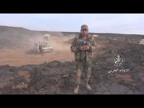 كاميرا الإعلام الحربي في مواكبتها لعمليات تحرير منطقة تلول الصفا 19 11 2018