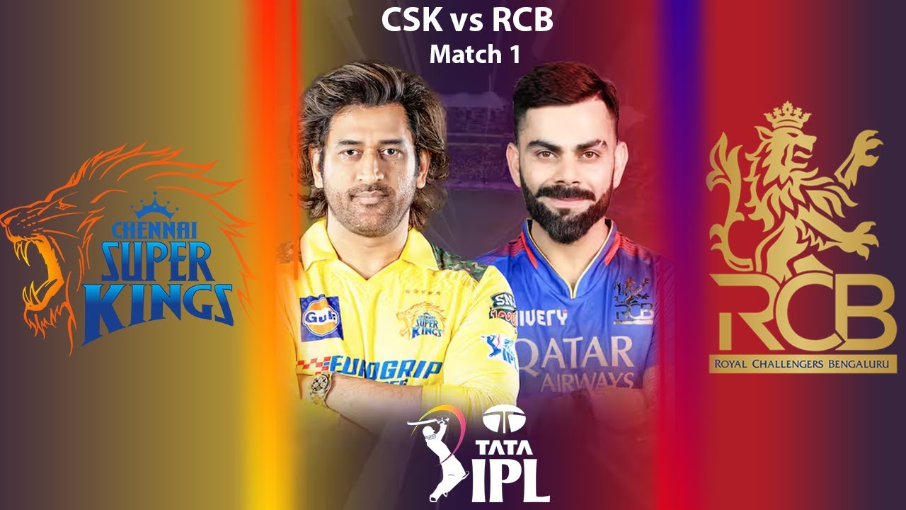CSK vs RCB TATA IPL 2024 Watch Live! Cricket 19 - YouTube