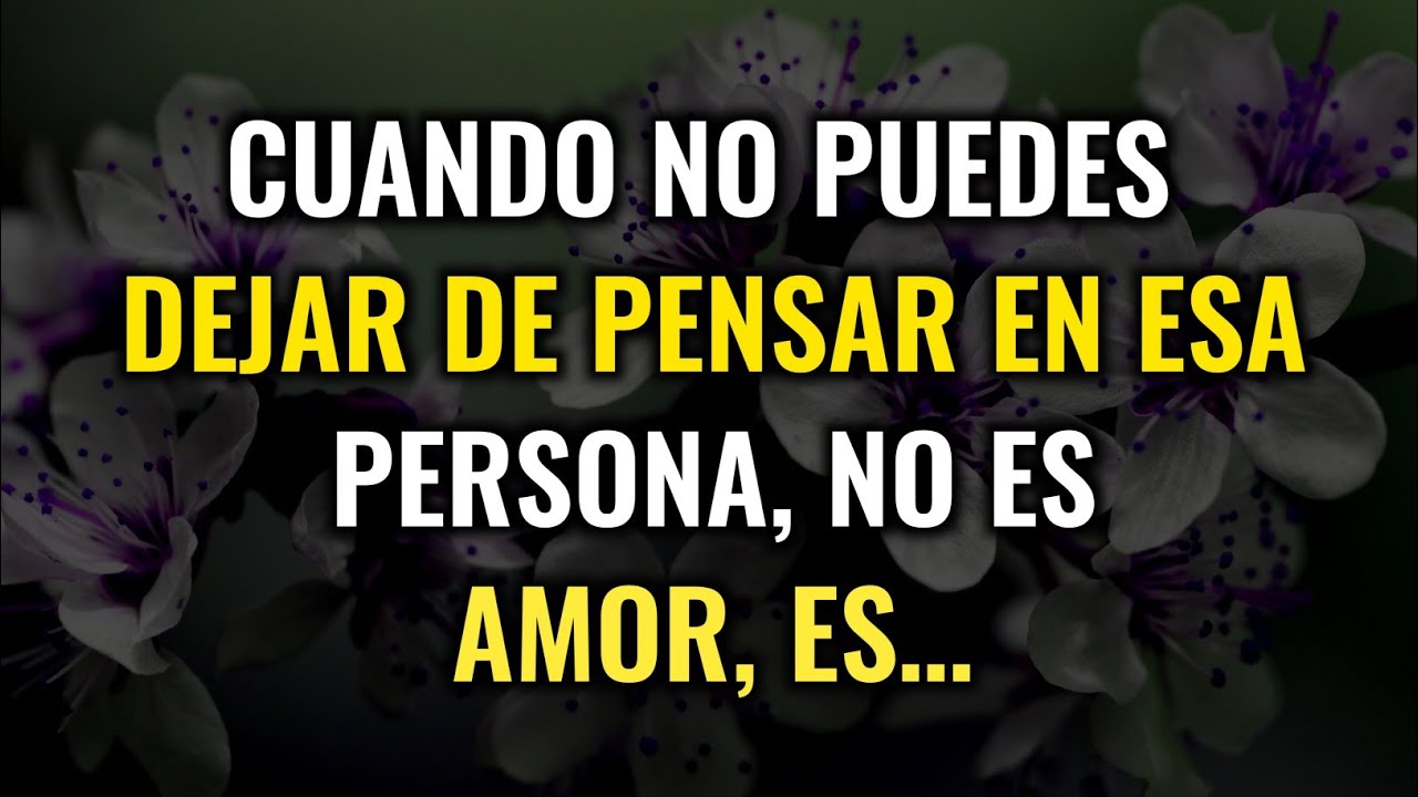 Los Psicólogos Dicen: Cuando No Puedes Dejar De Pensar En Alguien, No Es Amor