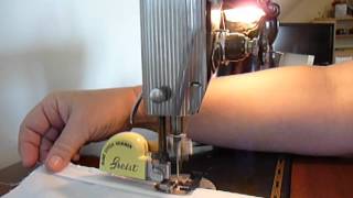 SINGER Vintage GREIST Automatic Blind Stich Hemmer Sewing Machine Attachment SINGER 