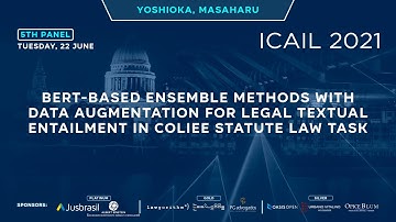 BERT based Ensemble Methods with Data Augmentation for Legal Textual Entailment   Yoshioka, Masaharu