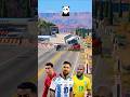 Ronaldo vs Messi vs Neymar Train Adventure Game 🔥 #shots #automobile #ronaldobust #fernandes