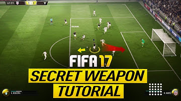 FIFA 17 MY SECRET ATTACKING WEAPON TUTORIAL - HOW TO CREATE GOAL CHANCES in ULTIMATE TEAM - TRICKS
