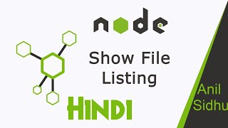 Information Node JS in Hindi # 13 Display file list from folder News