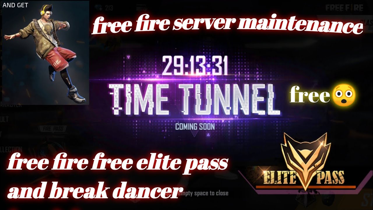 Free Fire Server Maintenance Free Fire New Update And