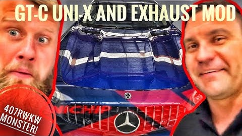 Monster AMG 407rwkw (& 720nm) GT-C - Live Tuned with the Uni-X E.C.U and exhaust mod!