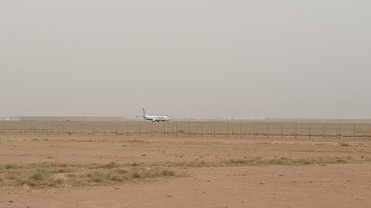 Landing at Hail Airport |  مطار حائل | Plane spotting