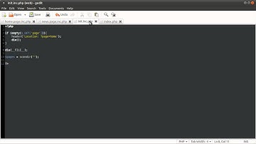 PHP Tutorial: Basic Template System [part 01]