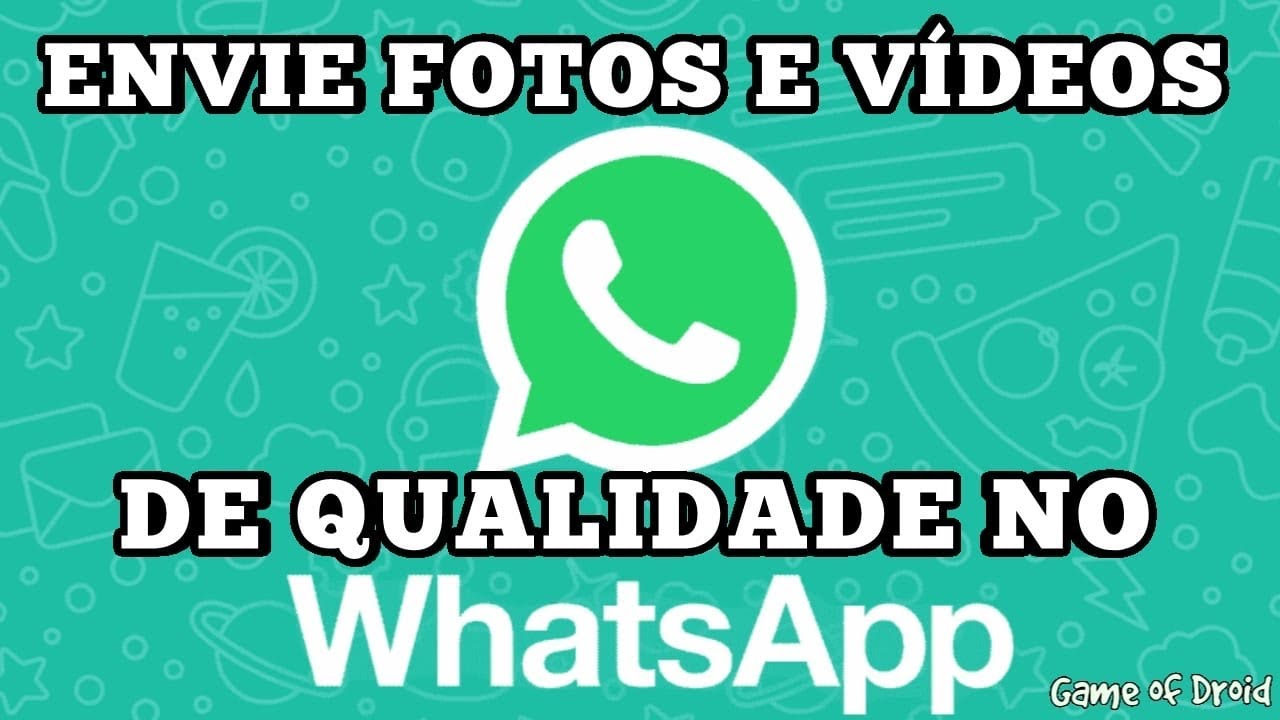 Como enviar fotos e vídeos no WhatsApp sem perder a qualidade - YouTube