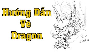 Hướng Dẫn Vẽ Rồng (Dragon) Châu Á Trong Xăm Hình | Tasu Studio