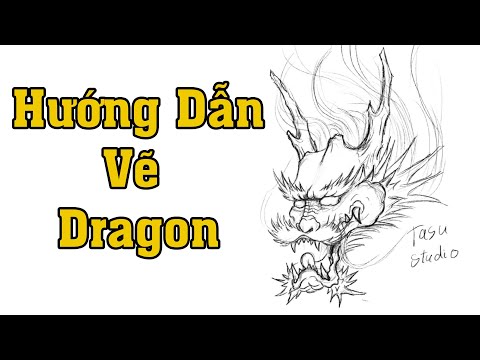 Hướng Dẫn Vẽ Rồng (Dragon) Châu Á Trong Xăm Hình | Tasu Studio