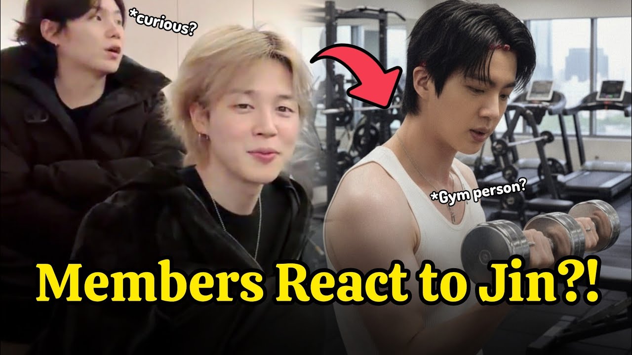 ШОКИРОВАНЫ?! Реакция участников, увидевших, как Джин поднимает почти 100 кг?! Неожиданный момент ...