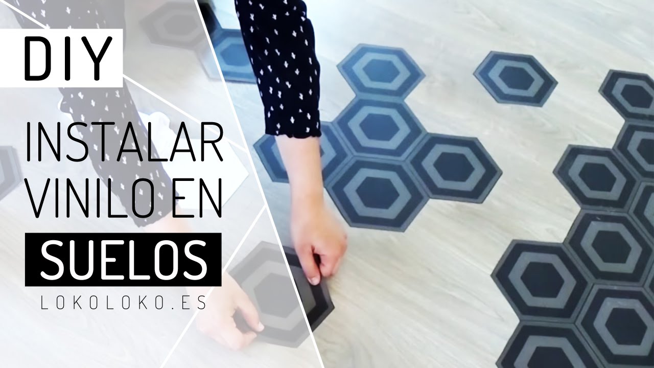 Poner SUELO de VINILO de LOSETAS HIDRÁULICAS 🤩 Paso a Paso 👣 DIY 🦸‍♀️  Reforma del baño SIN OBRAS 