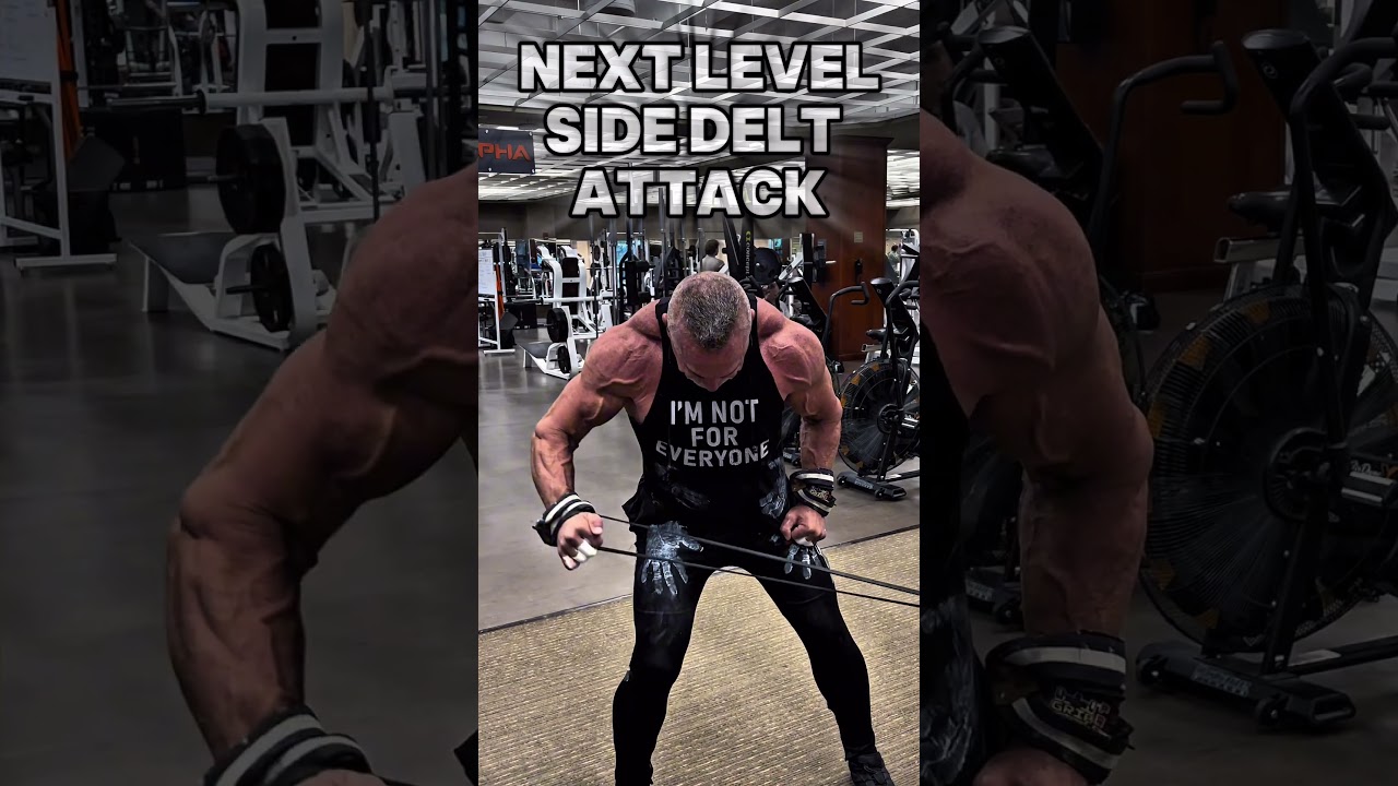 NEXT LEVEL SIDE DELT ATTACK #workout #motivation #muscle #workouttips #exercise #explosiveworkout