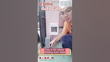 DC Motor Sliding Auto Gate #autogate #murah #autogatesystem #home #sliding #service #installation