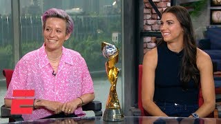 Megan Rapinoe, Alex Morgan on USWNT winning World Cup, fight for equal pay | 2019 Women’s World Cup