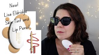 NEW! Lisa Eldridge Seamless Skin Enhancing Skin Tint & Sculpt and Shade Lip Pencil - Maria/Miami
