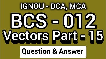 Vector || Section Formula || Internally & Externally || Vectors