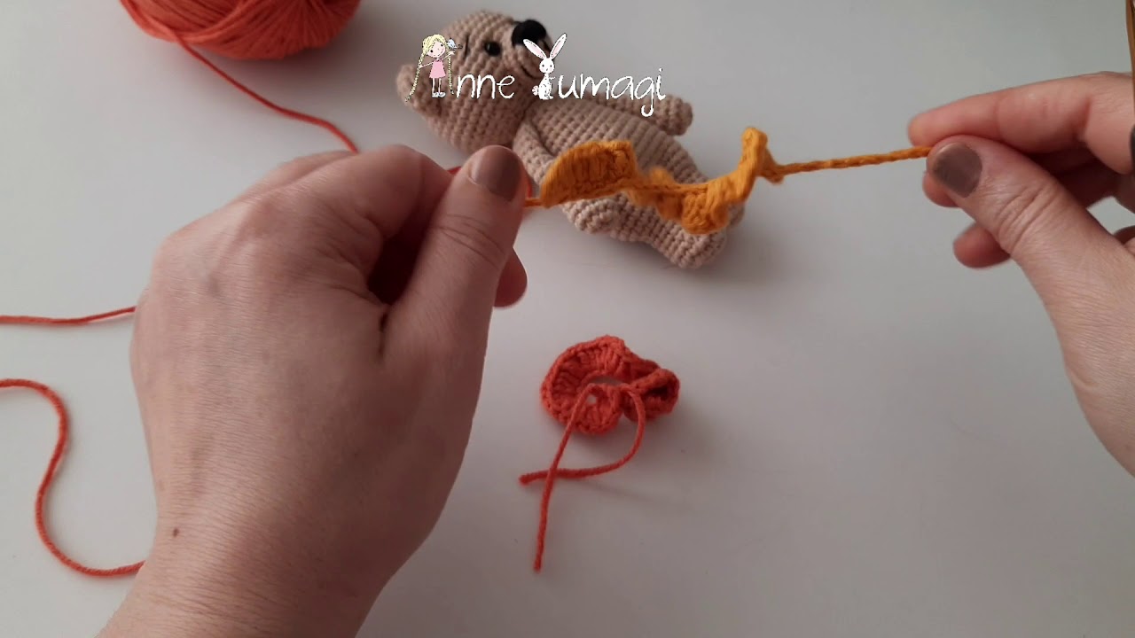 Amigurumi Oyuncaklara Yaka Yapımı