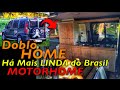 A DOBLÒ HOME mais linda deste BRASIL - um motorhome, míni-camper que não perde p/ motor home nenhum