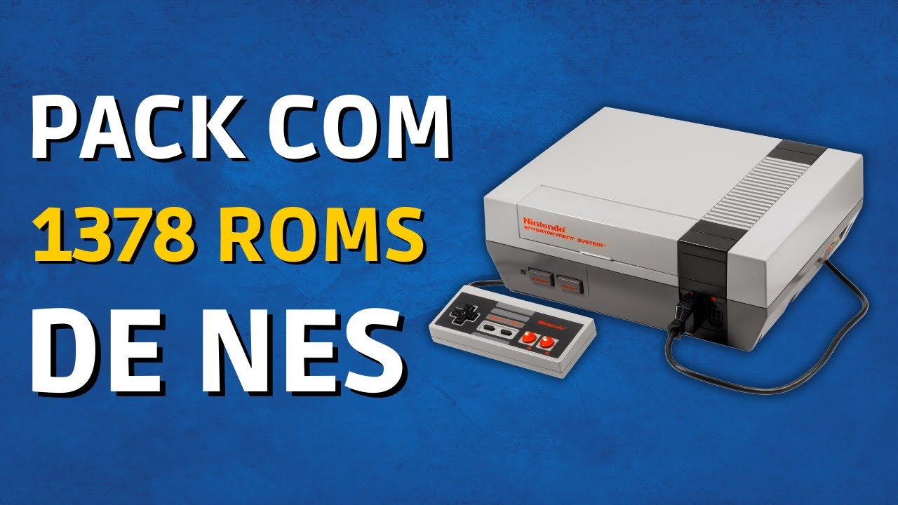 PACK COM 1378 ROMS DE NES/NINTENDINHO/FAMICOM - DOWNLOAD