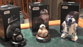 Star Wars Sphero R2D2/BB9E/BB8 Comparison & Review