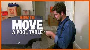 How to Move a Pool Table | The Home Depot