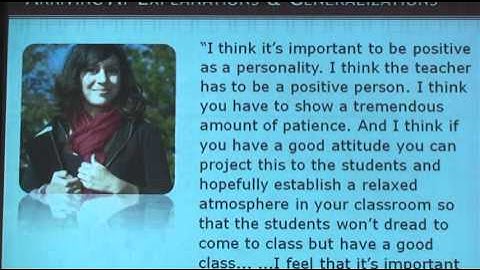 Competence and performance in language teaching (Part 3)