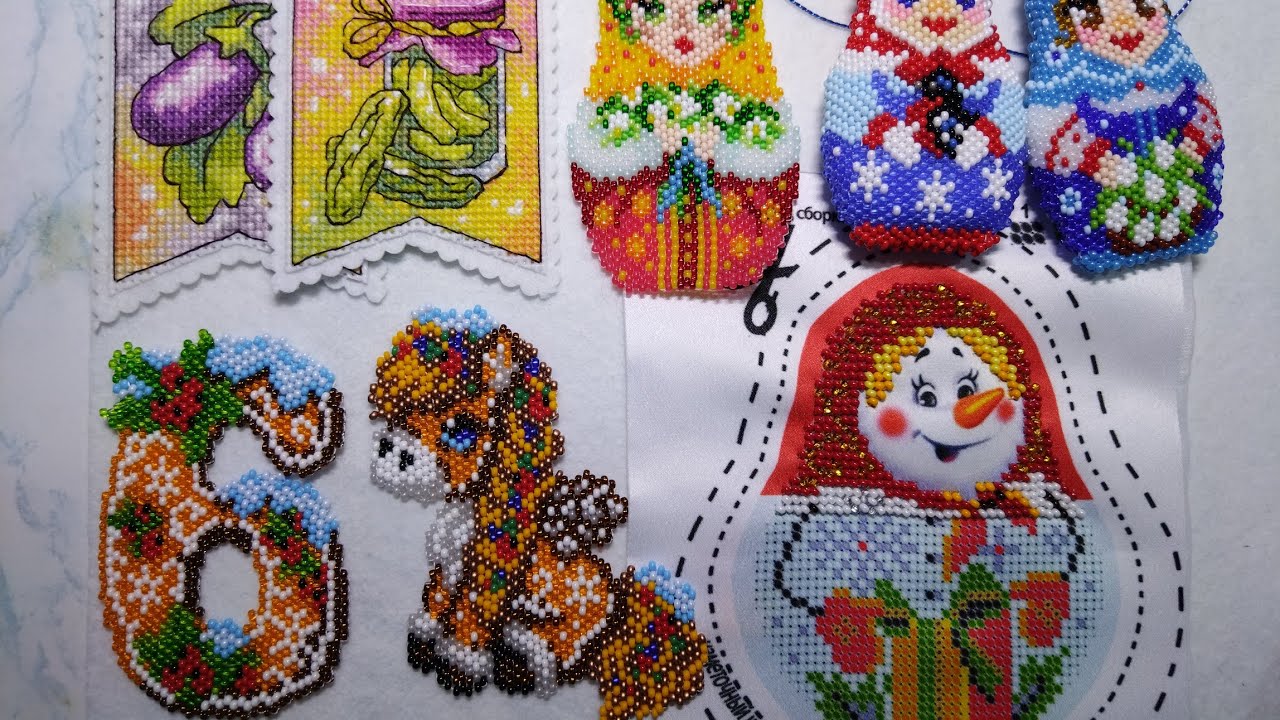 Вышивка и бисероплетение 😊Ноябрь ❄️