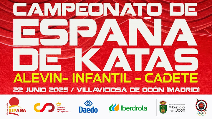 CAMPEONATO DE ESPAÑA DE KATA JUDO CADETE, INFANTIL Y ALEVÍN 2025 - TATAMI 1