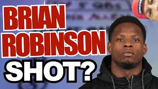 ROOKIE RB Brian Robinson shot multiple times in robbery