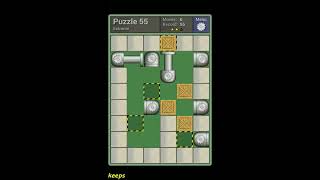 Pushing Machine (Extreme) Level Puzzle 55 - Perfect Solution