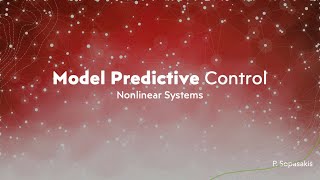 MPC Design: Nonlinear systems
