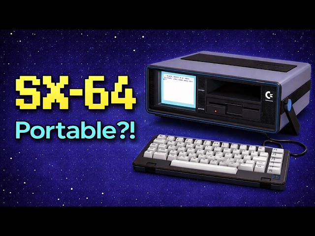 Commodore SX-64 (1984) Portable Computer?! Complete in Box | Geek